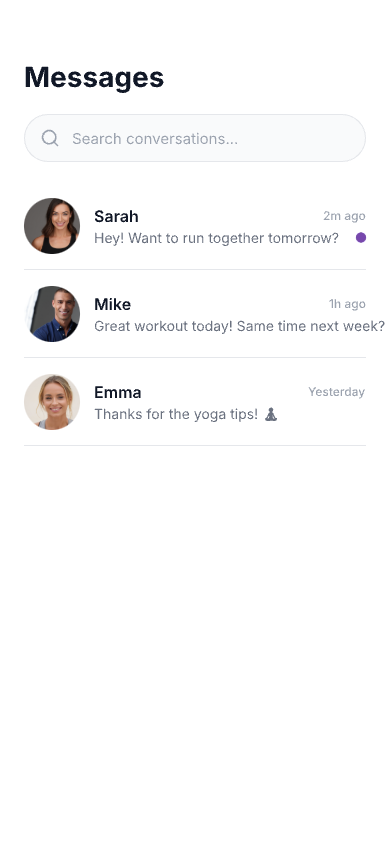 Kaizmo app - Messagerie en temps réel